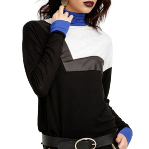 EUC Angèle colorblock top